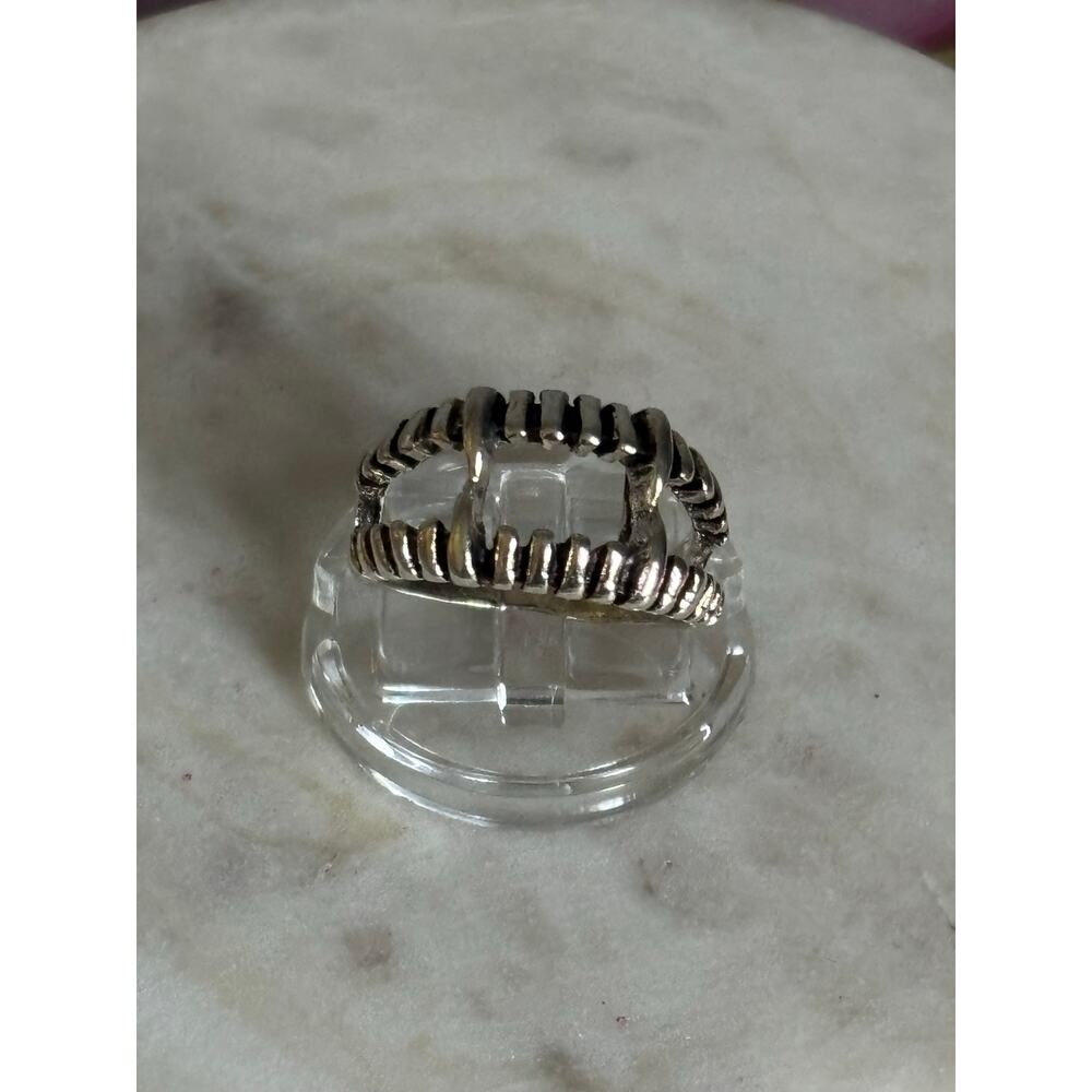 Gothic teeth ring 7 - Picture 2 of 3